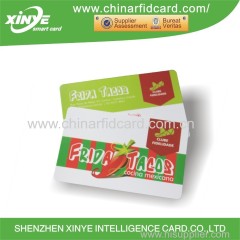 NFC pvc barcode card HF ISO1443A smart card 1k rfid card