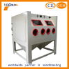 Manual Multi Station Sandblasting Cabinet for Surface Treatment