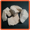 Light yellow abrasive grade bauxite for fused brown corundum