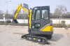 China Small 1.8t mini excavator with Cab