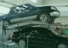 Simple structure car parking lift system