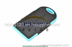 Fashionable design 8000mAh solar power bank