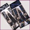 2017 Fashion Suspenders Bow Ties set with Dot Pattern Azo Free