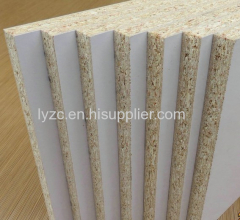 Melamine faced particle board/flakeboard