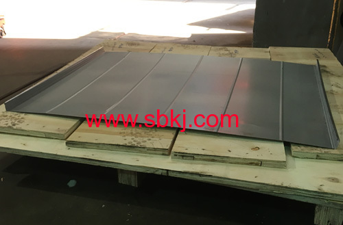 duct making steel plate grooving machine