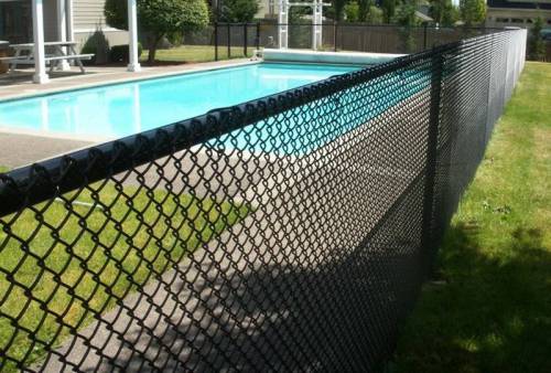 Chain Link Swimming Pool Fence