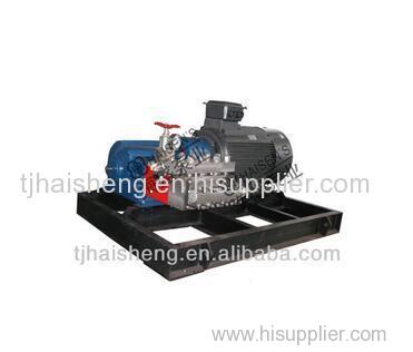 hydro blasting pump used for cleaning casting