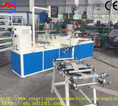 Semi-automatic spiral paper tube production line for various tapers