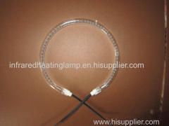 Circular Shaped 220V 1300W Halogen infrared Heating Lamp for Flavor woven