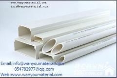 Plastic Pipe -Square PVC Pipe/Made in China infoatwanyoumaterial.com
