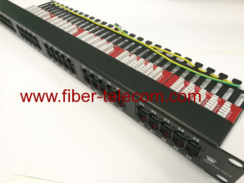 Category 3 Voice Patch Panel 50 ports