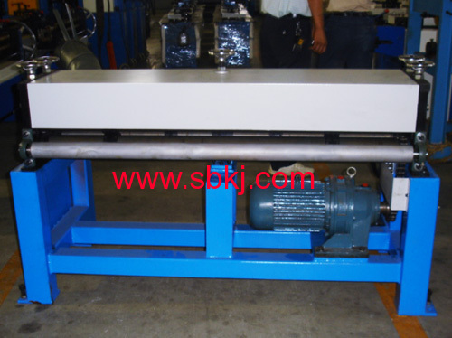 duct making steel plate grooving machine