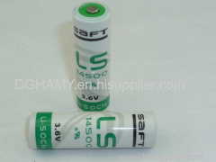Saft 14500 AA 3.6V Lithium Battery