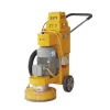 Concrete grinding machine with vacuum cleaner