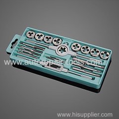 20pcs M3-M12 Tap and Die Set