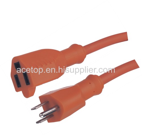 US Waterproof Outdoor Extension Cord