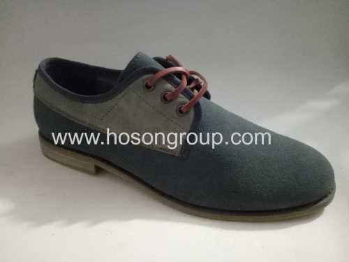 PU suede lace mens shoes