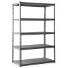 5 Layers Boltless Shelving Grey Color Garage Shelving