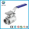 SS Ball valve with ISO5211 mounting pad