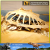 Jurassic theme park equipment museum replica dinosaur skeleton