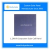 6V Sunpower Solar Panel 1.2W size 85x85mm