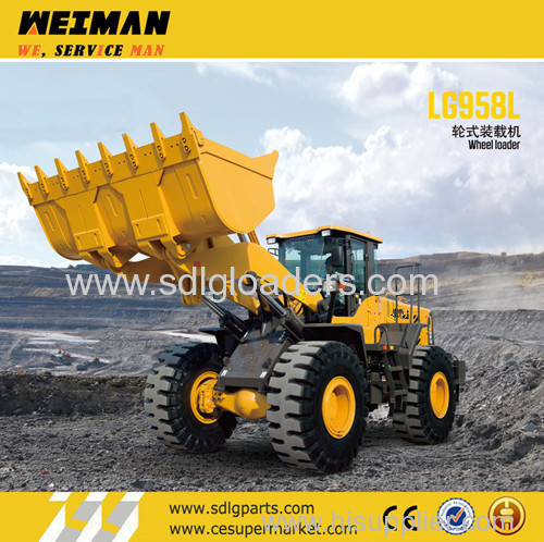 China top brand of 5t wheel loader with 4WG200 transmission