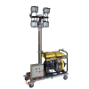 4.2m diesel generator set mobile light tower-4x500W halogen lamps