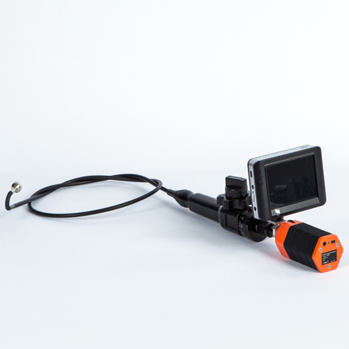 Flexible Articulated Inspection Borescope Camera Mini 5.5mm Video Endoscope
