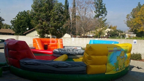 Bungee Run Game inflatable Hungry Hungry Hippos