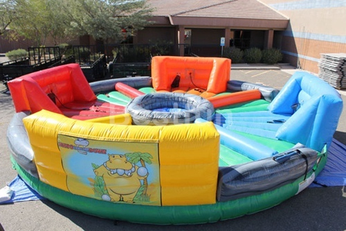 Hippo chomp Chow Down Inflatable Game chomp