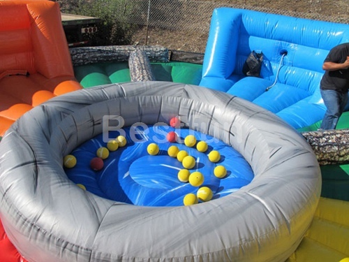 Thrilling inflatable hungry hippos game Dash N Grab game