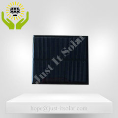 6V 100mA 70*80mm Epoxy Resin Monocrystalline Solar Cell