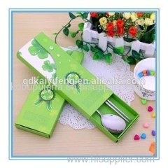 China High Quality Paper Tableware Packaging Box Made In Qingdao