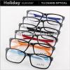 Balck Frame Color Sllim Legs Square Acetate Reading Eyewear