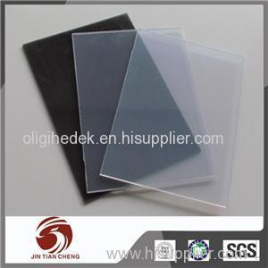 Rigid Clear Hard Transparent Pvc Plastic Sheet