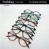 Big Round Frame Color Optical Reading Eyeglasses