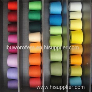 30/1 30S/2 100% None-Bulky Solid Dyed Spun Acrylic Yarn For Knitting And Weaving Yarn