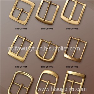 Wholesale High Quality Solid Brass Pin Buckle For Handbag/Pet Supplies/Belt