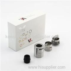 Original Mutation X V5 Xl Rda 24mm By Indulgence Double Tube Huge Vapor Big Post Hole Top Inhale