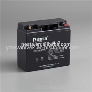 High Rate Deep Cycle Battery Solar Agm Battery Security System 12V18ah