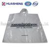 Custom Printed Clear Soft Loop Handle Plastic Shopping Bag