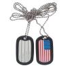 Printing US Flag Military Dog Tag