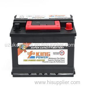 Top Sales High Efficiency DIN55MF Bulk Maintenance Free Car Battery 12v55ah Auto Battery