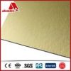 Gold Color Hairline Pattern Aluminum Plastic Sandwich Panel/acm