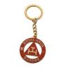 Royal Arch Masons Round Shape Red Metal Keychain