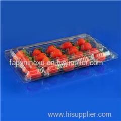 PET Clamshell Transparent Strawberry Plastic Packaging Box