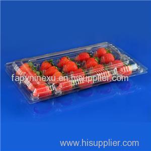 PET Clamshell Transparent Strawberry Plastic Packaging Box