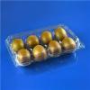 Clear Plastic PET Fruit Kiwi Clamshell Storage Boxes With Dividers