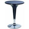 China Customized ABS Round Bar Table With Chromed Base