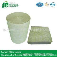 Melt Blown Polypropylene Ultrasonically Welded F8 Synthetic Pockets